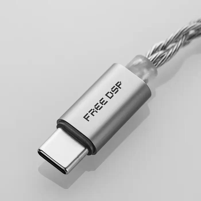 MOONDROP gratuit DSP USB-C écouteur câble de mise à niveau sortie Audio entièrement équilibrée ligne