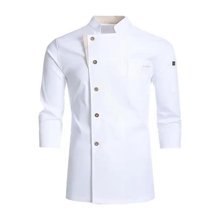 Uniforme de cuisine professionnel pour automne/hiver, vêtements de cuisine alimentaire, veste de Che