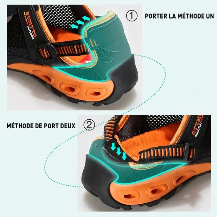 Chaussures de randonnée HUMTTO pour homme et femme baskets de trekking été robustes et légères pour randonneurs et amoureux de la nature