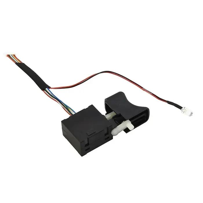 Interrupteur de vitesse de perceuse 7.2V-24V, sans balais, pour clé électrique 2106/161/169, interru