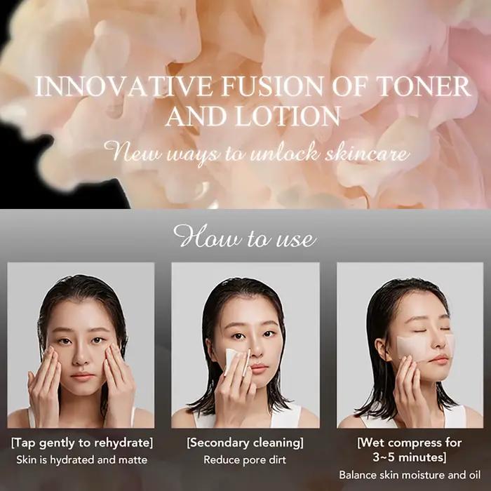 AILKE Lotion visage blanchissante à l'acide kojique, hydratante, éclaircissante, même le teint, adap