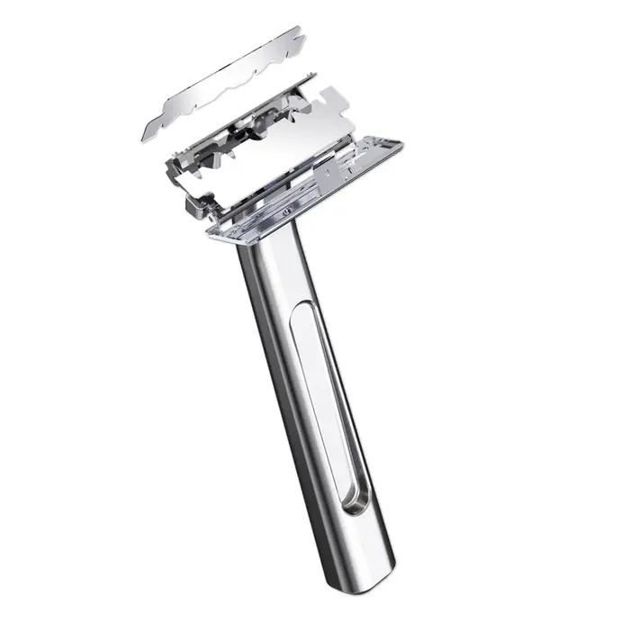 JOKMAE 20T 3.0 Glide Pro Advanced 2 demi-lame rasoir en acier inoxydable écologique sécurité rasage