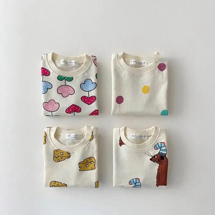 TZ21005-Ensemble de vêtements d'été pour enfants, t-shirt + short pour nouveau-né, ensemble de joggi