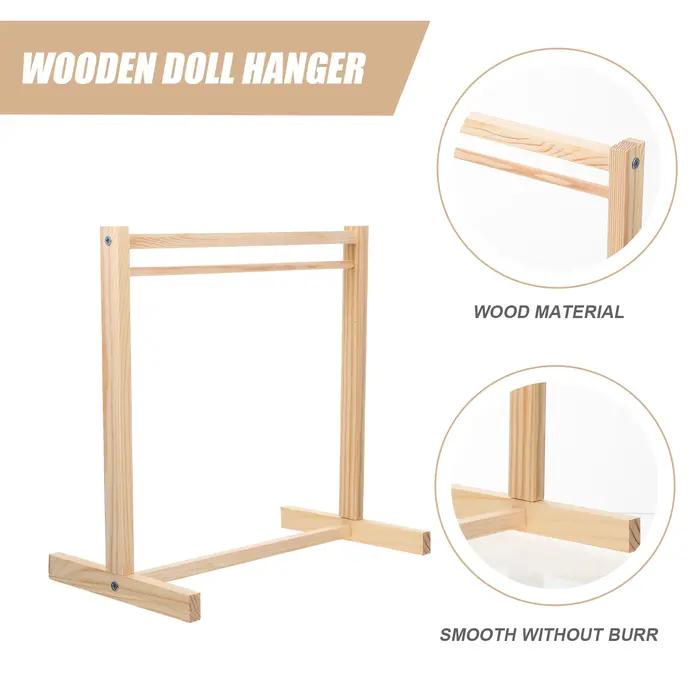 Etagère de rangement en bois pour jouets et vêtements de bébés et jeunes enfants porte-vêtements T1 chambre de bébé organisation efficace et attrayante