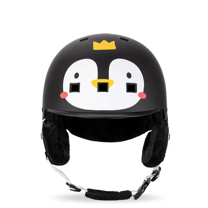 COPOZZ – casque de Ski de dessins animés pour enfants, moulé intégralement, sécurité, cyclisme en pl