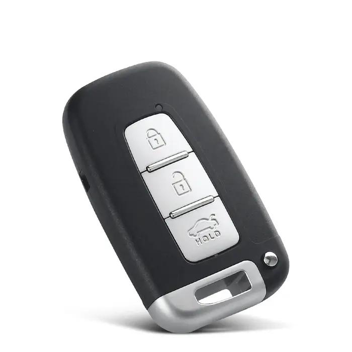 KEYYOU 2/3/4 boutons coque de clé télécommande de voiture intelligente pour Hyundai IX35 Sonata 8 El