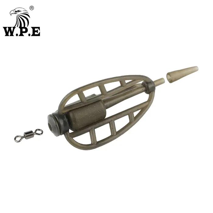 W.P.E carpe accessoires de pêche méthode mangeoire 40g-80g plate-forme cheveux Europe carpe poisson