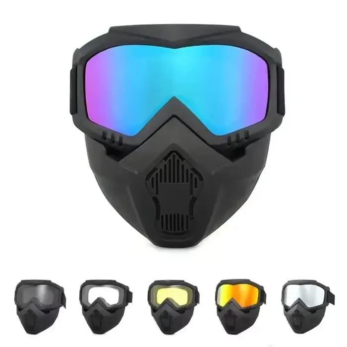 Sport de plein air coupe-vent masque lunettes HD moto lunettes Snowboard lunettes équitation Motocro
