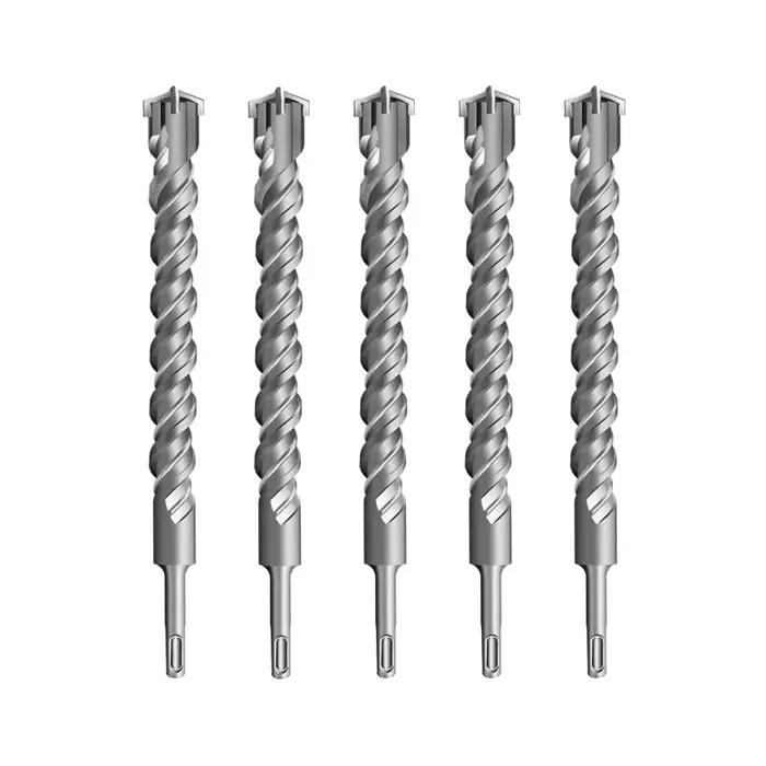 Embouts croisés 4 fraises béton SDS Plus foret 110mm 150 200 350mm500mm mur brique bloc électrique m