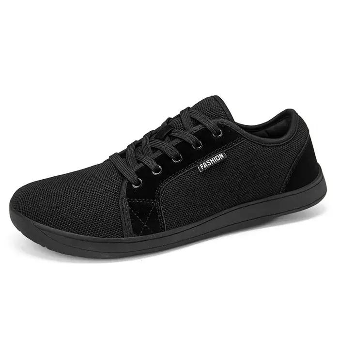 Chaussures pour hommes et chaussures de sport bout large pieds nus décontracté grande taille large d