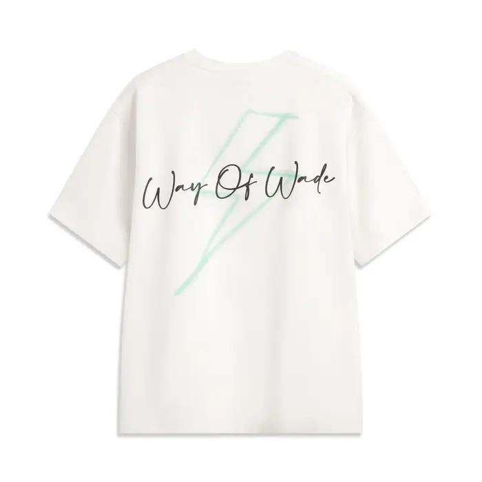 Li-ning hommes Wade sport T-shirts 49% Polyester 46% coton 5% élasthanne coupe ample doublure confor