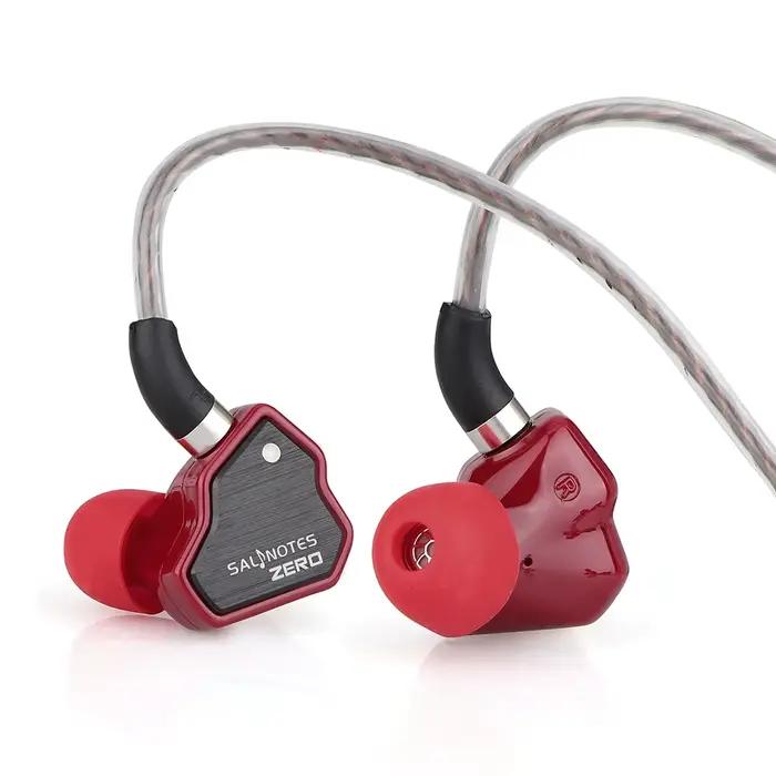 7Hz Salnotes zéro HiFi 10mm pilote dynamique dans l'oreille écouteur IEM métal Composite diaphragme