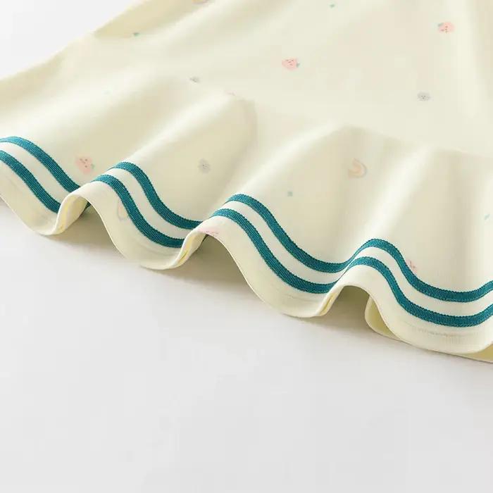 Dave Bella – robe Polo pour enfants, nouvelle mode d'été pour bébés filles, jupe ondulée douce et mi