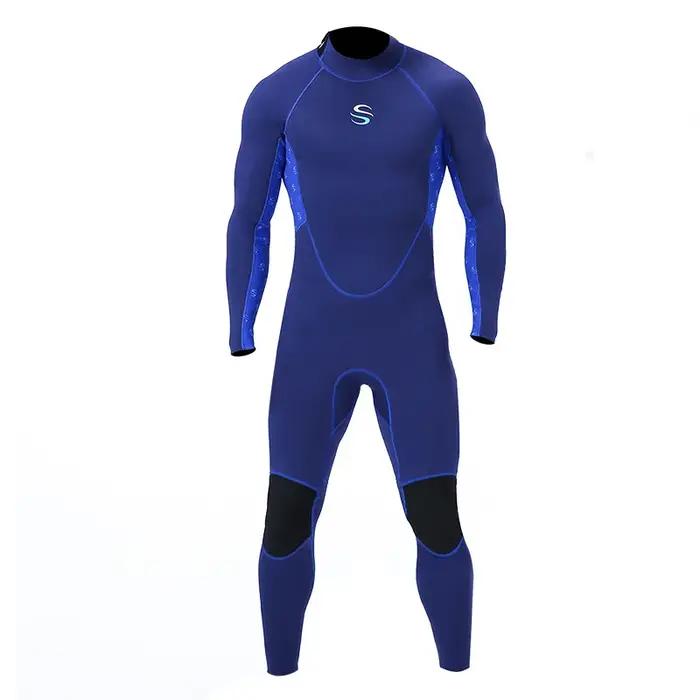 Combinaison de plongée en néoprène pour hommes et femmes, 2mm, fermeture à glissière arrière, plongé