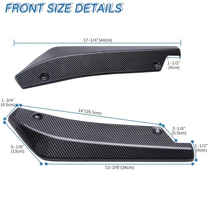 LAICY – lame de pare-choc arrière pour voiture, accessoire pour voiture Dodge Charger Challenger 201