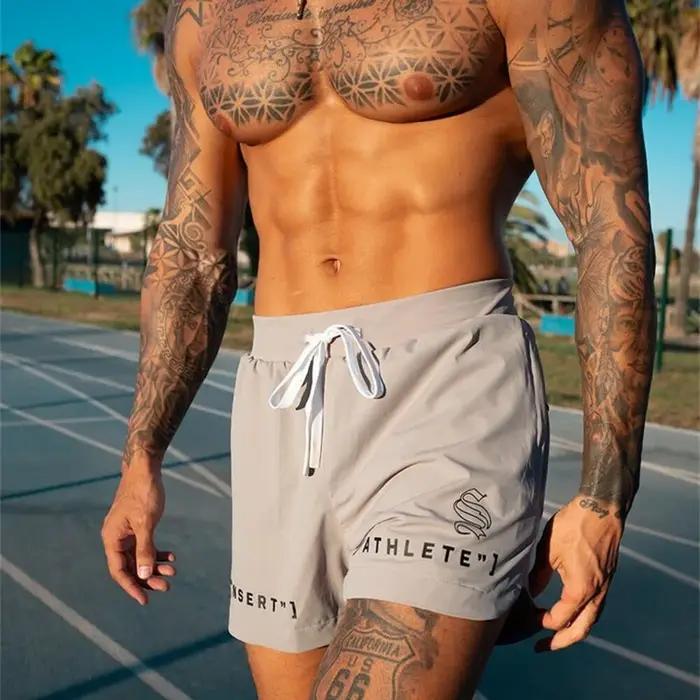 Shorts de sport respirants pour hommes, idéaux pour le jogging, le basketball et la course à pied –