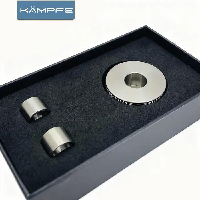 Support de rasoir de base de rasoir de diamètre variable en acier inoxydable 316L de processus CNC