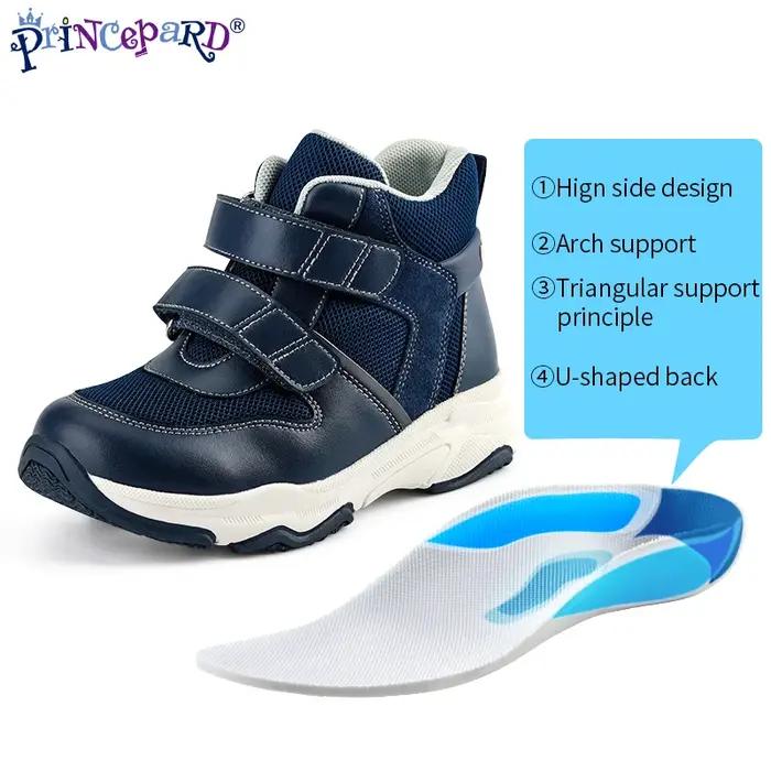 Chaussures orthopédiques Princepard pour garçons, baskets correctrices en maille pour enfants, pour