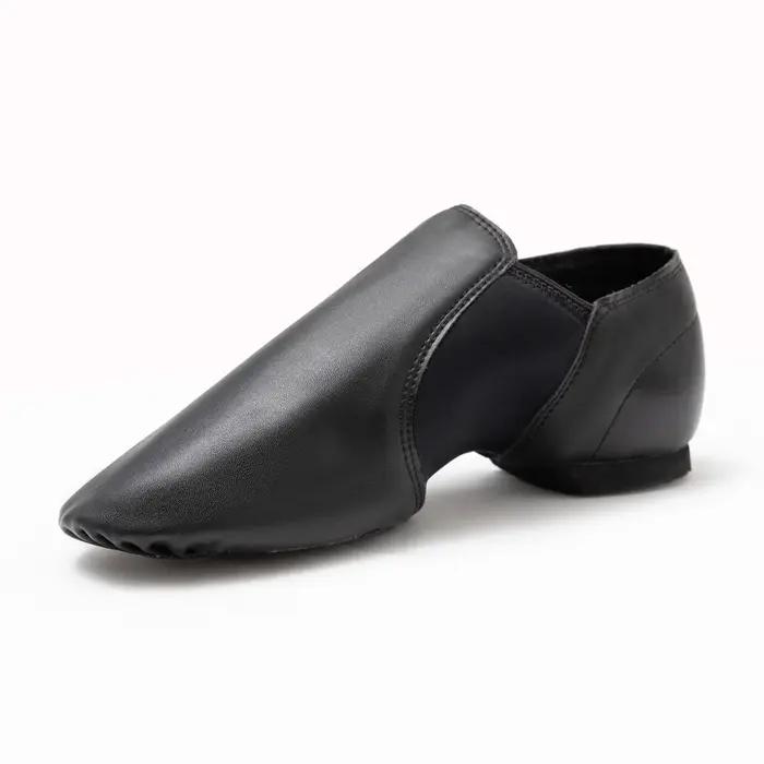 Chaussure de jazz unisexe à enfiler pour chaussures de danse pour femmes et hommes