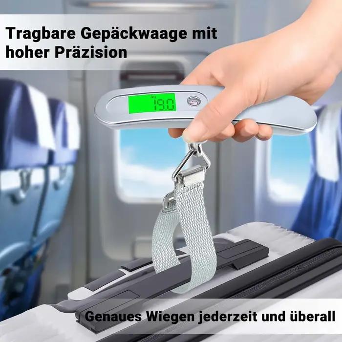 Superaly Ensemble de bagages 3 pièces, ensemble de bagages rigides en ABS avec 4 roues silencieuses