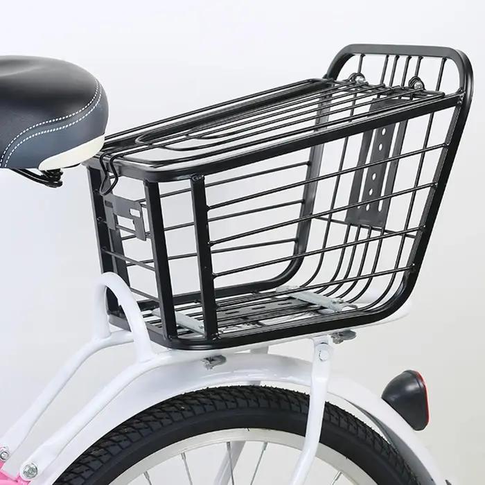 Panier de vélo organisateur d'articles divers durables équitation détachable pour Scooter, panier de