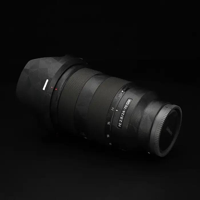 Autocollant de protection pour appareil photo, film rond en vinyle, peau d'objectif, manteau de prot