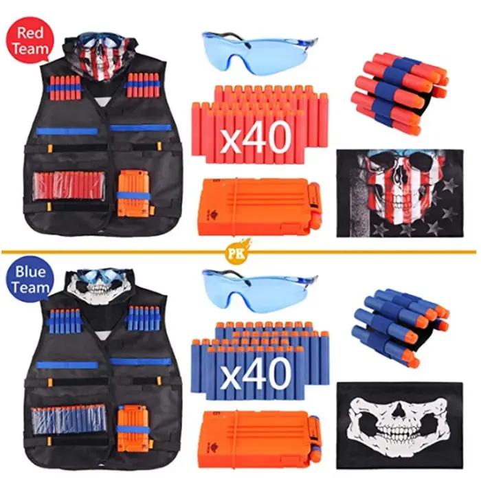Kit émaillé doux Nerf N-Strike Elite - Accessoires jeu plein air pour enfants avec support