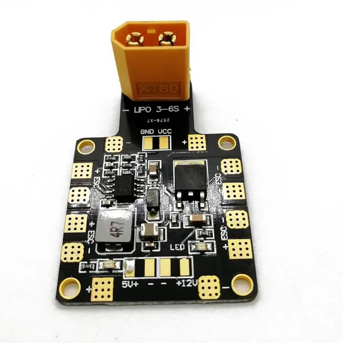 Hub d'alimentation 30,5x30,5mm 3-6S PDB XT60, carte de Distribution d'énergie PDB-XT60 avec BEC 5V/1