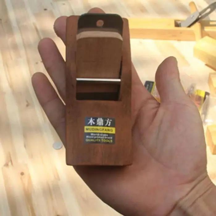 Raboteuse à bois, Mini outil à main, avion plat, bord inférieur, charpentier, cadeau, artisanat du b