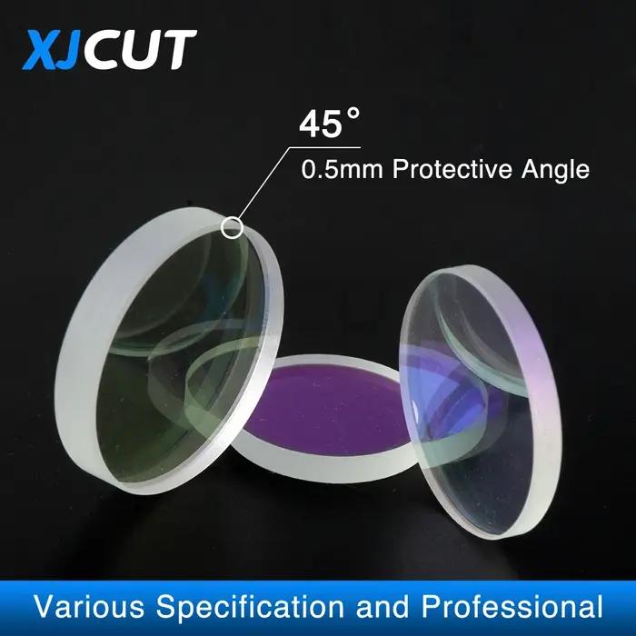 Fenêtres de protection/miroir 18*2 27.9*4.1 30*5 37*7 1064nm, lentille optique, silice fondue à Quar