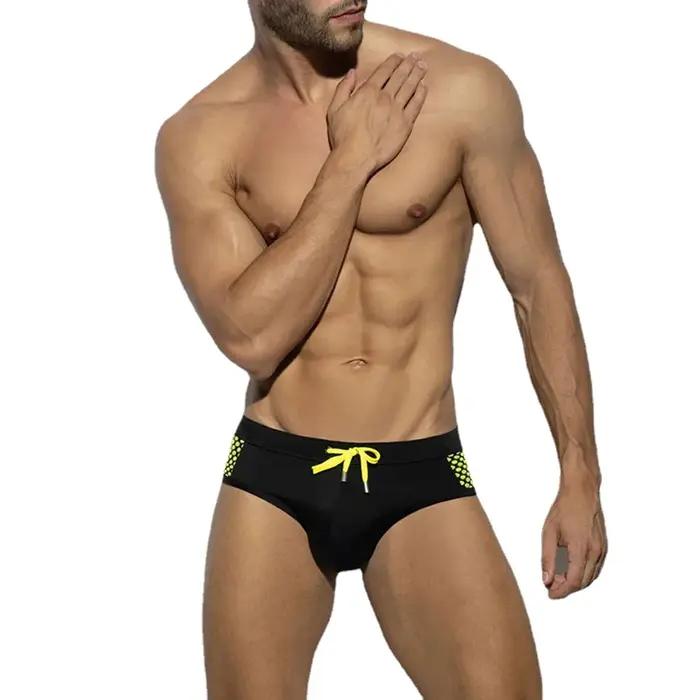 Slip de bain sexy pour hommes - Maillot de bain court été sport nautique plage surf