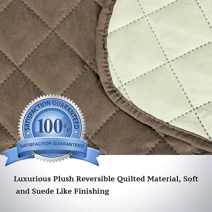 Housse de canapé imperméable pour salon, antidérapante, facile à nettoyer, tapis de canapé, véritabl
