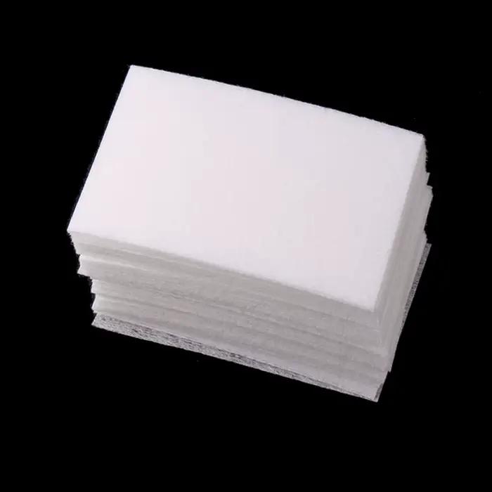Lingettes à ongles non pelucheuses, lingettes à colle pour extensions de cils, tampons dissolvant de
