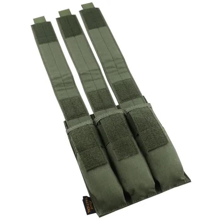 VULPO tactique fusil Triple pochette pour magazines modulaire Molle Triple Mag pochette transporteur