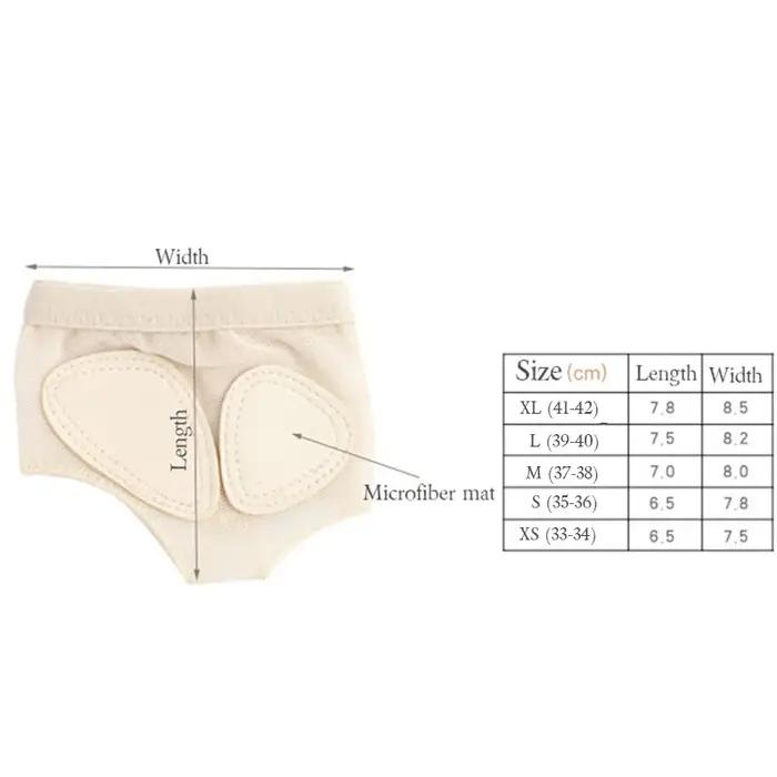 Chaussures Danse Ventre Professionnelles Protection Orteils Soins Pieds Chaussettes Gymnastique Demi-Semelle