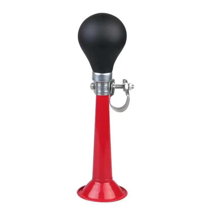 Klaxon à Air en métal pour vélo, trompette, ampoule en caoutchouc à presser, sonnerie de vélo