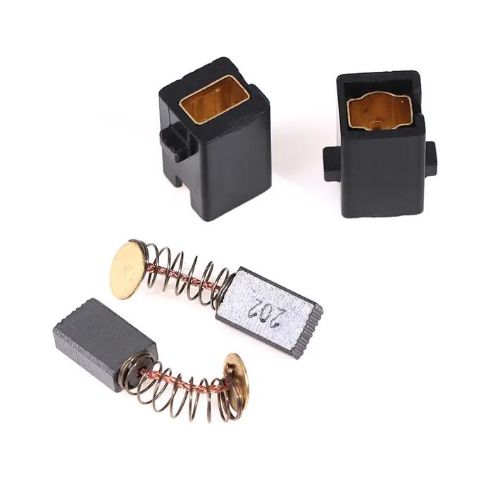 1 paire de balais de charbon avec support pour pièces de rechange pour perceuse à percussion TSB1300