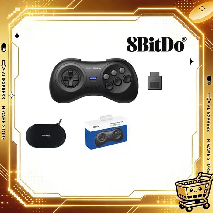 Manette de jeu sans fil 8BitDo M30 2.4G pour le Sega Genesis et Sega Mega Drive d'origine - Sega Gen