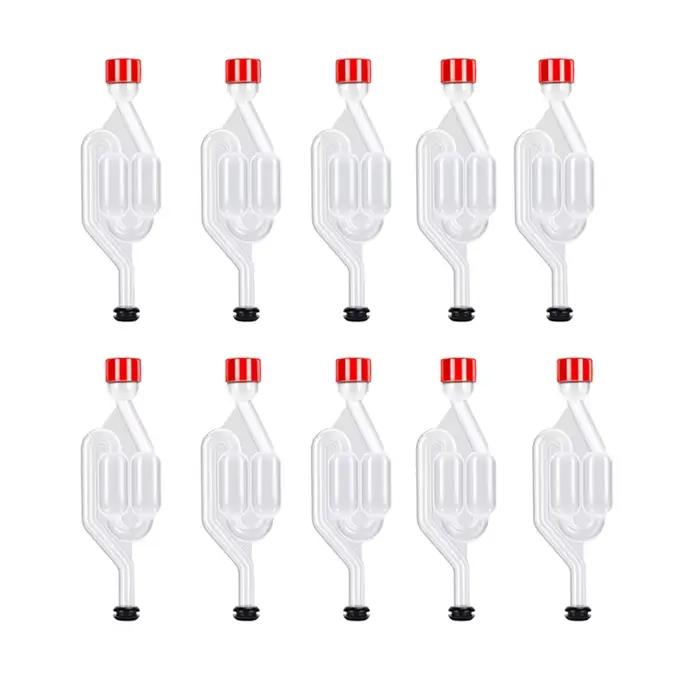 sas en forme de S, sas à bulles pour brassage à domicile, bouchon Carboys, Valve d'étanchéité de fer