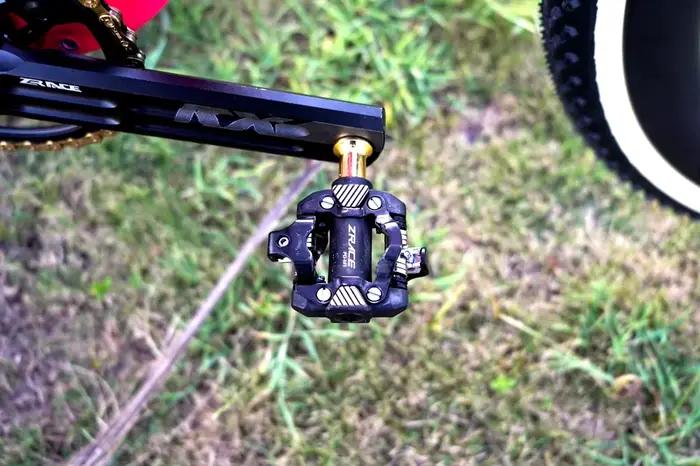 Pédales ZRACE PD-M1 SPD - OR, Pédales autobloquantes, Composants VTT pour la course cycliste, VTT, 3