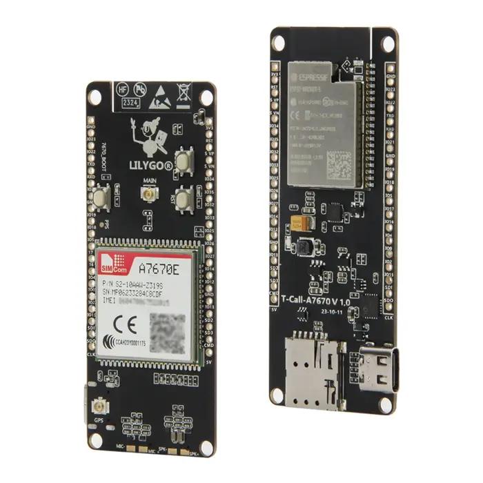LILYGO® T-Call A7670 4G 2G ESP32 Carte de développement A7670E persévérance 101Réseau cellulaire ESP