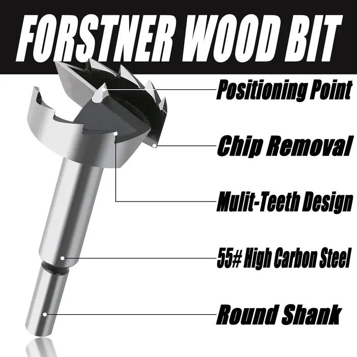 Versery-Kit de forets foreurs Forstner, travail de calcul, auto-centrage, scie cloche, coupe-bois, e