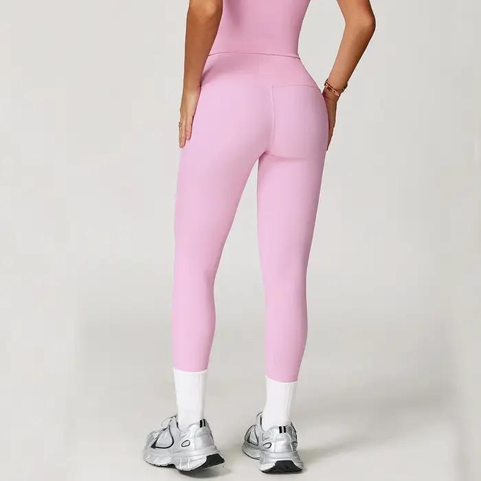 Nouveaux Leggings de Yoga Taille Haute pour Femme, Extensibles, Effet Push-Up, pour Fitness et Cours