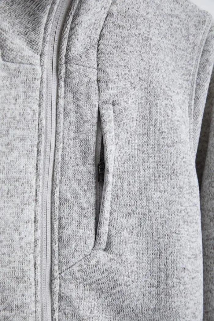 Veste tricotée pour homme, automne-hiver 2026, pour cyclisme, sports, pêche, randonnée, avec doublur
