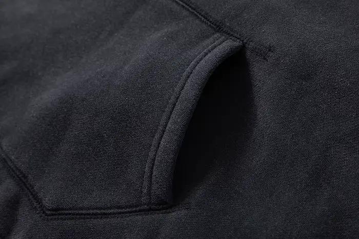Saint sweats à capuche faire vieux motif d'ange lavé haute rue hommes femmes décontracté ample Hip-h
