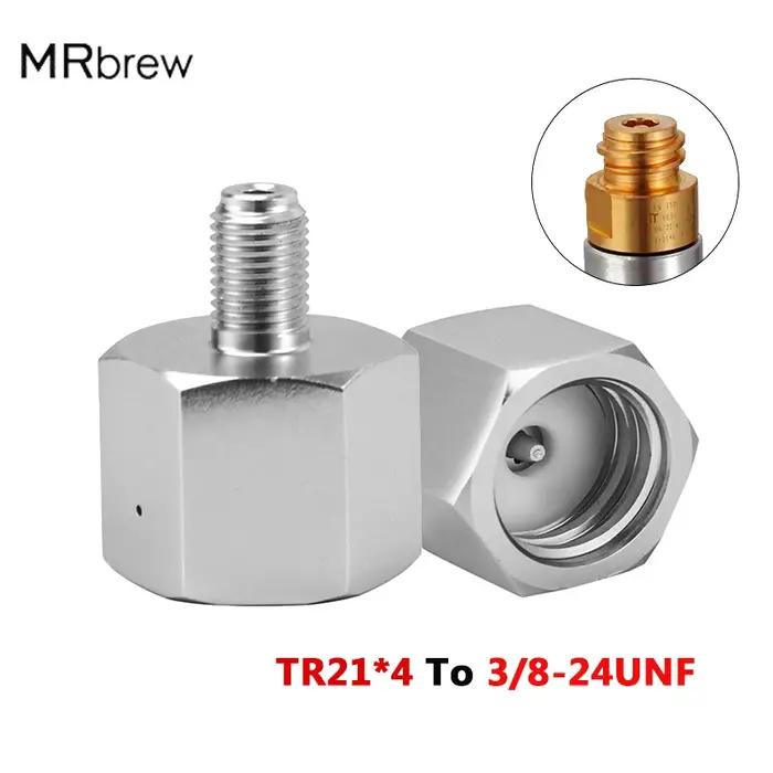 Adaptateur de conversion de cylindre de Soda TR21 * 4 à 3/8-24UNF, pour brassage à domicile, fût de