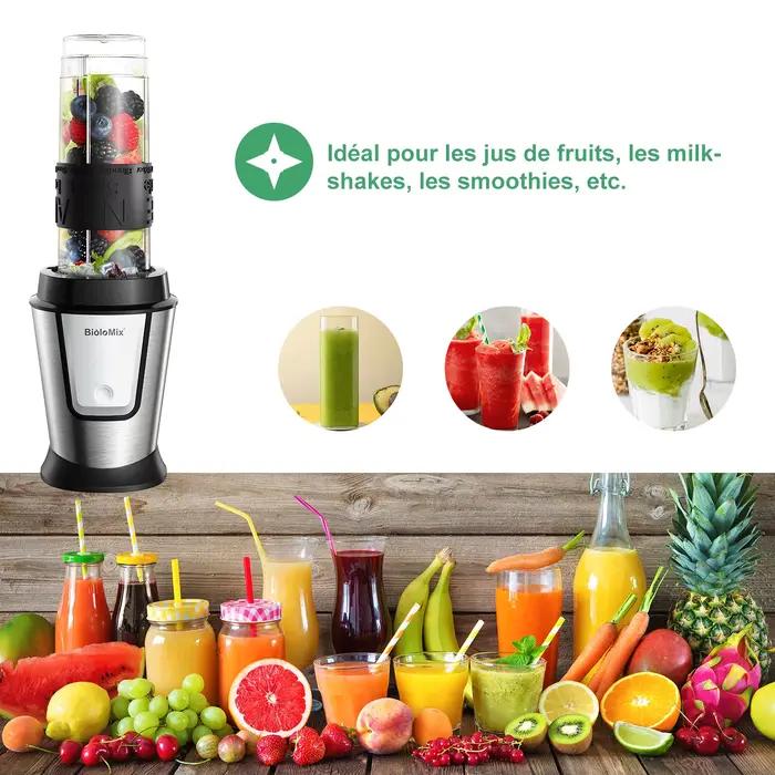 BioloMix-Robot Culinaire Multifonctionnel 3 en 1