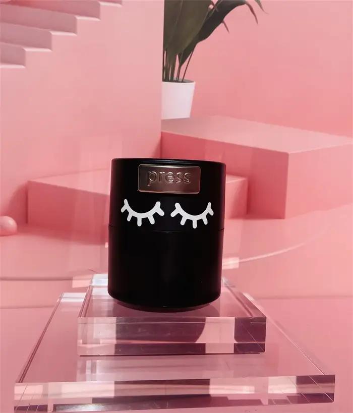 Conteneur de stockage scellé pour colle à cils, pot de colle Lashista, accessoires pour cils