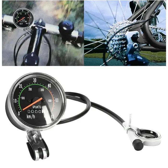 Compteur de vitesse de vélo vintage odomètre mécanique analogique pour vélo 26 28 1 29 27 occasions spéciales randonnée cyclisme