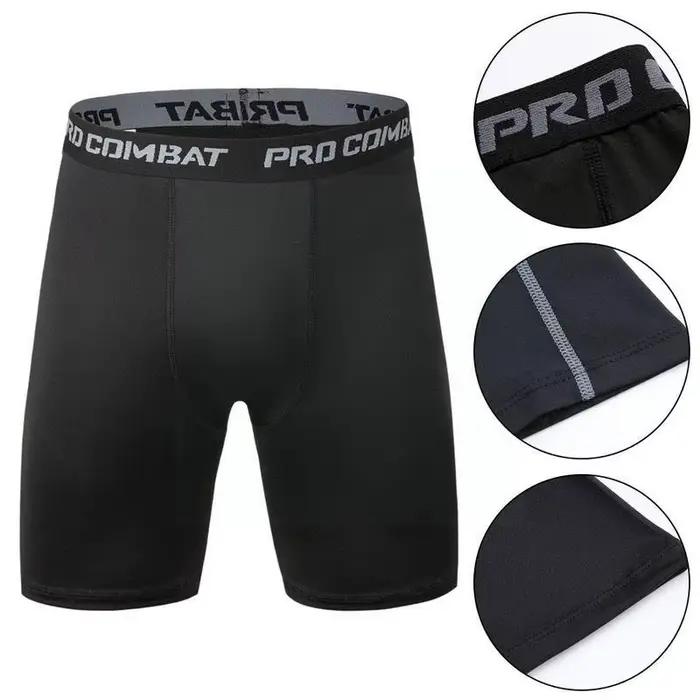 Leggings de sport élastiques pour hommes taille plus - Fitness et running séchage rapide